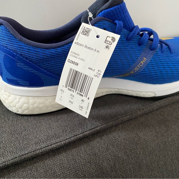 Adidas Men's ADIZERO Boston Running Shoes Size 7 NWT - Picture 6 of 8
